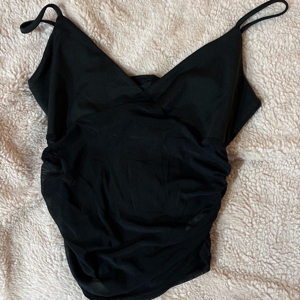 Elegant Black Women's Top